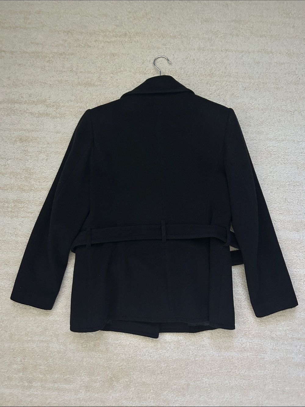 Brooks Brother Classic Black Wool Peacoat Jacket - Women - Picture 2 of 3